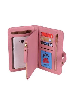 pink leatherette (pu wallet - 16372445 - Standard Image - 3