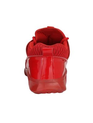 red mesh sport shoes - 16375371 - Standard Image - 3