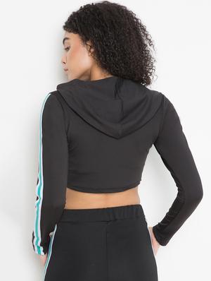 side taped solid tee - 16378741 - Standard Image - 3