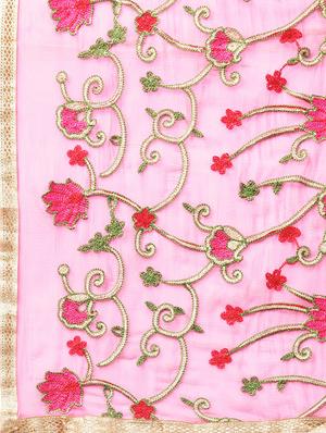 embroidered unstitched suit - 16380567 - Standard Image - 6