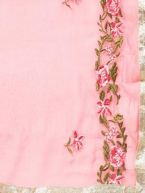 embroidered unstitched suit - 16380568 - Standard Image - 6