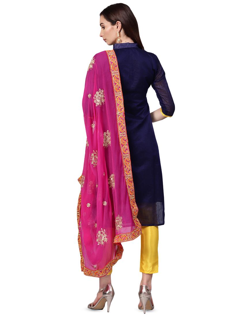 embroidered unstitched suit - 16380569 - Zoom Image - 3