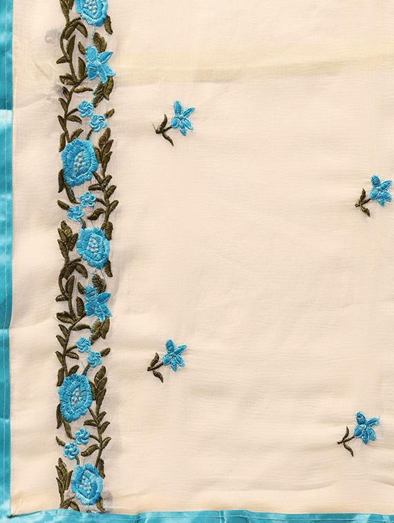 embroidered unstitched suit - 16380570 - Zoom Image - 6