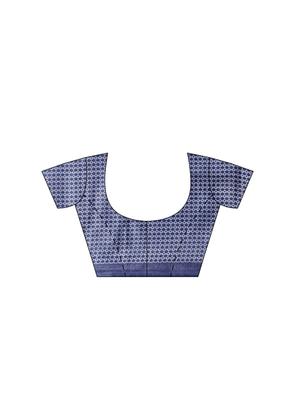 conversational printed saree with blouse - 16380837 - Standard Image - 3