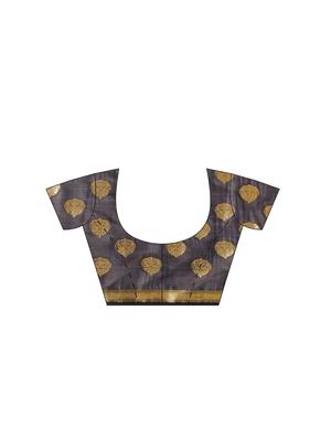 paisley woven saree with blouse - 16380870 - Standard Image - 3