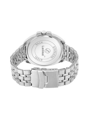 Lamkei LAM-1081 Round dial analog watch - 16381646 - Standard Image - 3