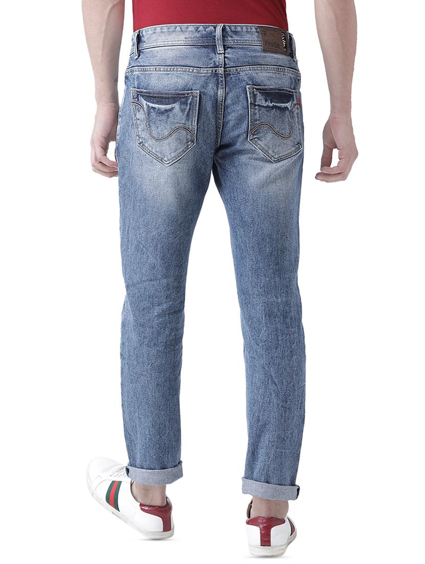 light blue light washed denim jeans - 16383821 - Zoom Image - 3
