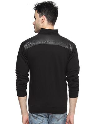 black solid quilted jacket - 16385262 - Standard Image - 3