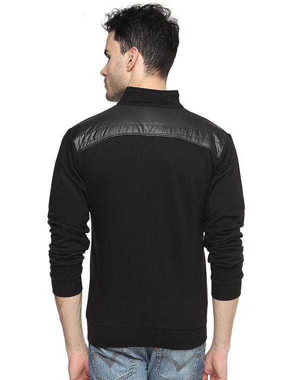 black solid quilted jacket - 16385262 - Zoom Image - 3