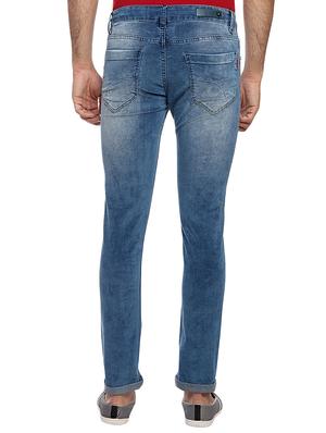 blue light washed jeans - 16386209 - Standard Image - 3