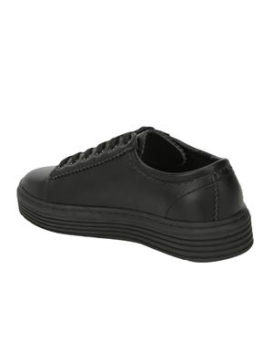 black lace-up sneakers - 16386416 - Standard Image - 3