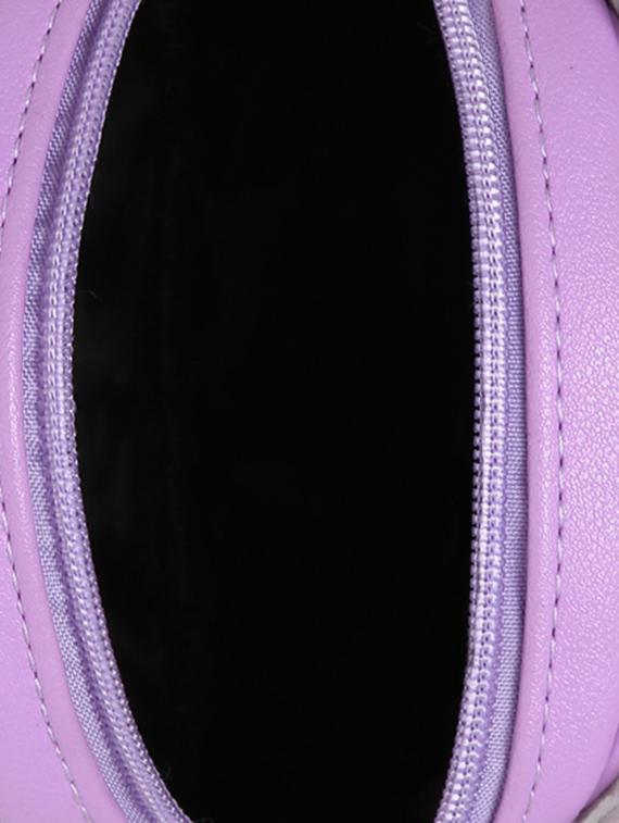 purple leatherette (pu) fashion backpack - 16386715 - Zoom Image - 3