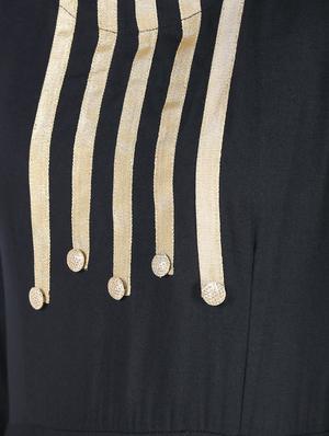 gota lace flared kurta - 16386957 - Standard Image - 6