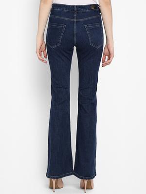 high rise boot cut jeans - 16387334 - Standard Image - 3