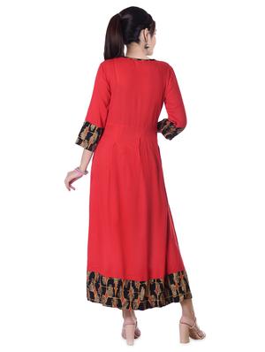 solid a-line gown with jacket - 16394753 - Standard Image - 3