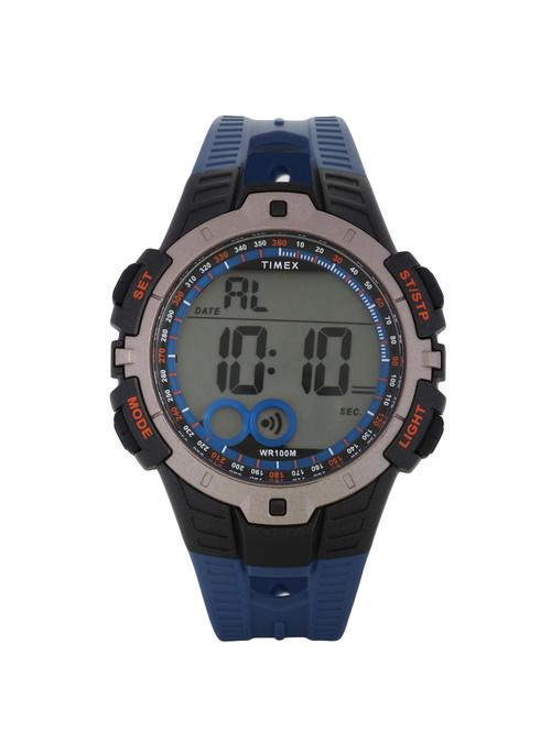 timex sports digital black/silver dial men's watch -twesk1102t - 16399825 - Standard Image - 1