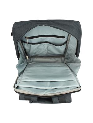 black nylon backpack - 16399831 - Standard Image - 3