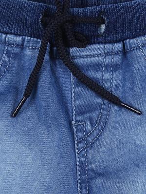 blue denim washed three-fourth - 16400436 - Standard Image - 3