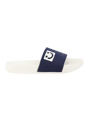 blue slip on slides - 16401669 - Standard Image - 3