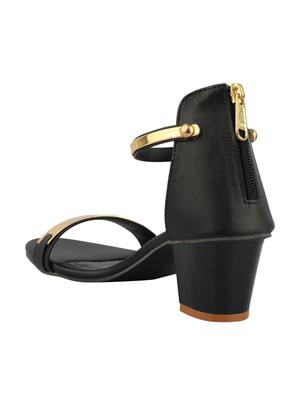 black back strap sandals - 16401673 - Standard Image - 3