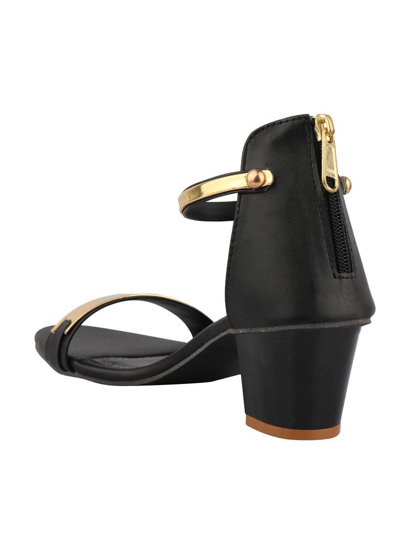 black back strap sandals - 16401673 - Zoom Image - 3