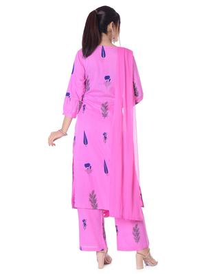 printed straight kurta - 16401718 - Standard Image - 3