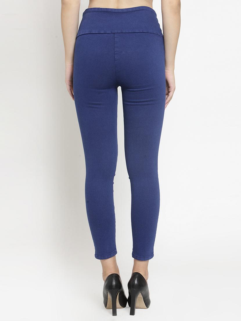 high rise solid jeggings - 16403036 - Zoom Image - 3