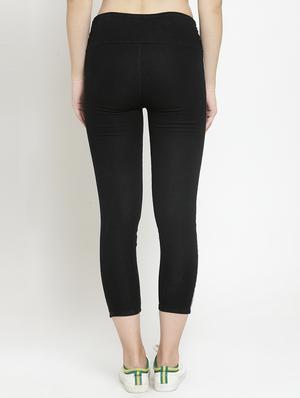 side taped high rise jeggings - 16403048 - Standard Image - 3