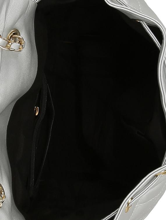 white leatherette (pu) regular backpack - 16403061 - Zoom Image - 3