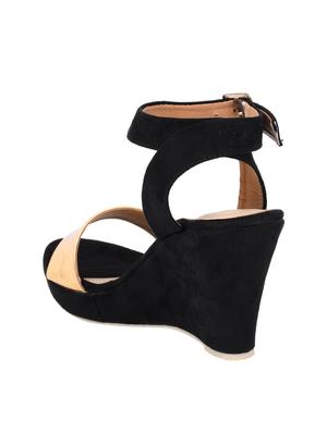 black ankle strap wedges - 16404227 - Standard Image - 3