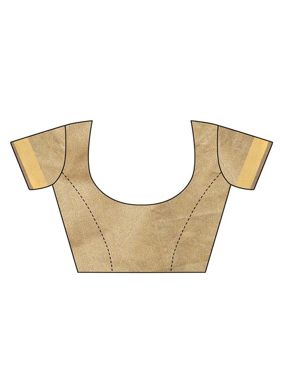 solid maheshwari saree with blouse - 16405457 - Zoom Image - 3