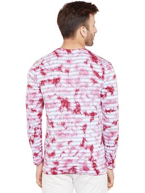 maroon cotton tshirt - 16405820 - Standard Image - 3