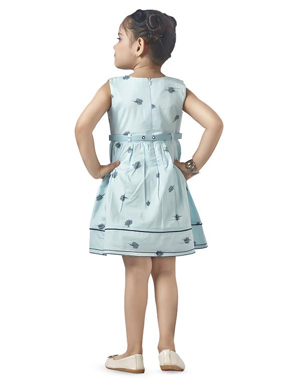 pintuck detail peter pan neck frock - 16407469 - Zoom Image - 3