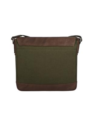 brown leather messenger bag - 16407495 - Standard Image - 3