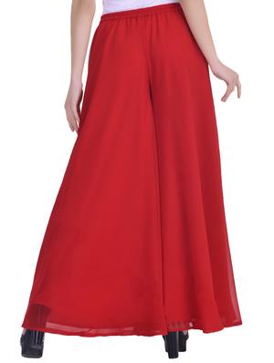 flared solid palazzo - 16407671 - Standard Image - 3