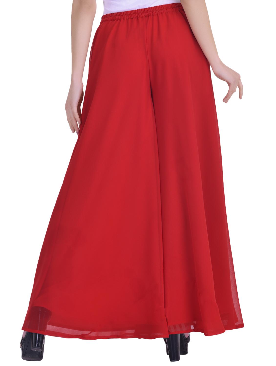 flared solid palazzo - 16407671 - Zoom Image - 3