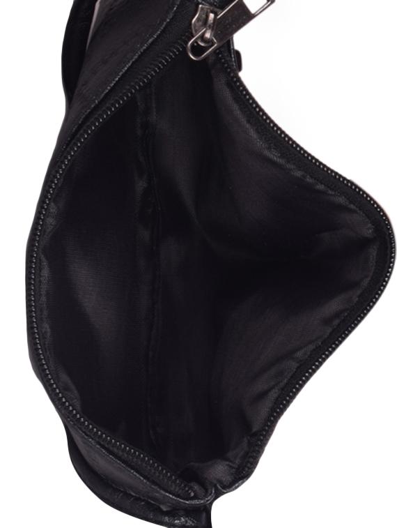 black leatherette (pu) regular sling bag - 16407803 - Zoom Image - 3