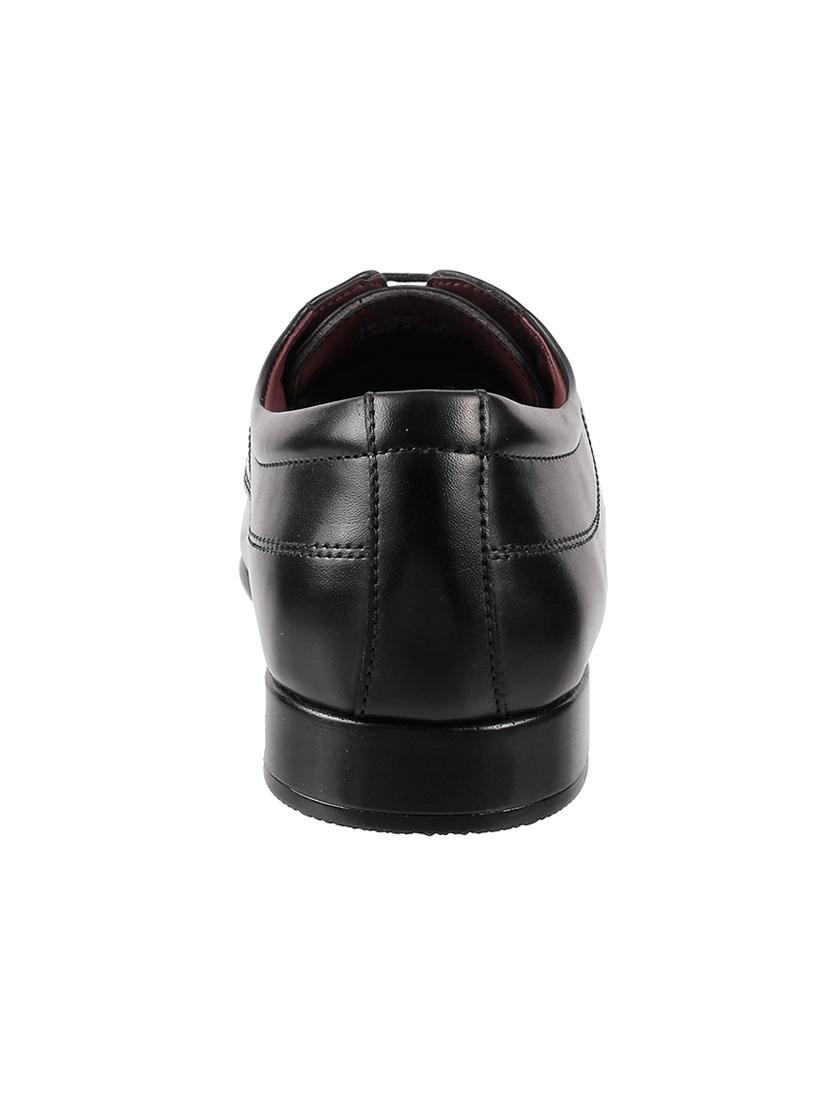 walkway black leather lace-up derbys - 16408568 - Zoom Image - 3