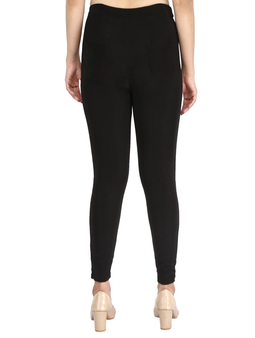 high rise solid leggings - 16408688 - Zoom Image - 3