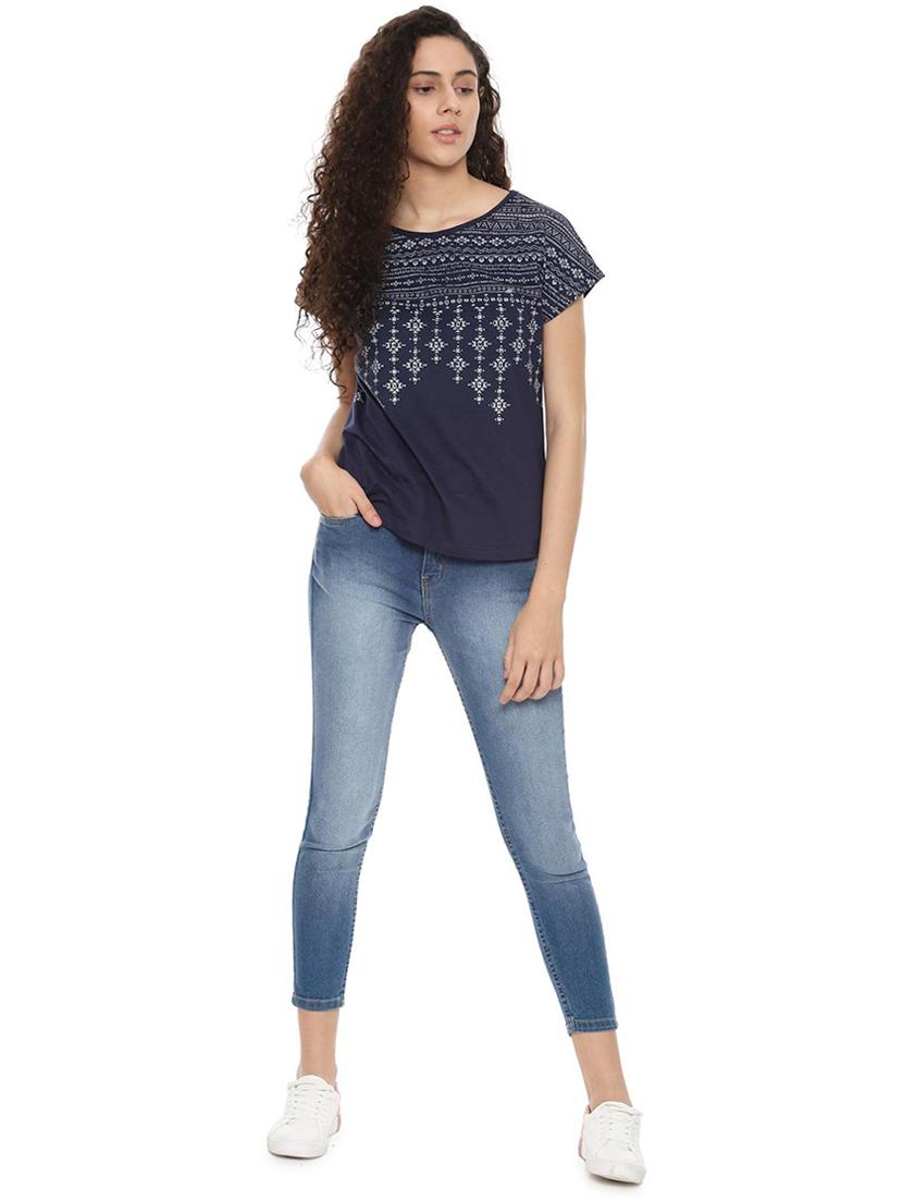 mid rise stone wash jeans - 16409290 - Zoom Image - 3