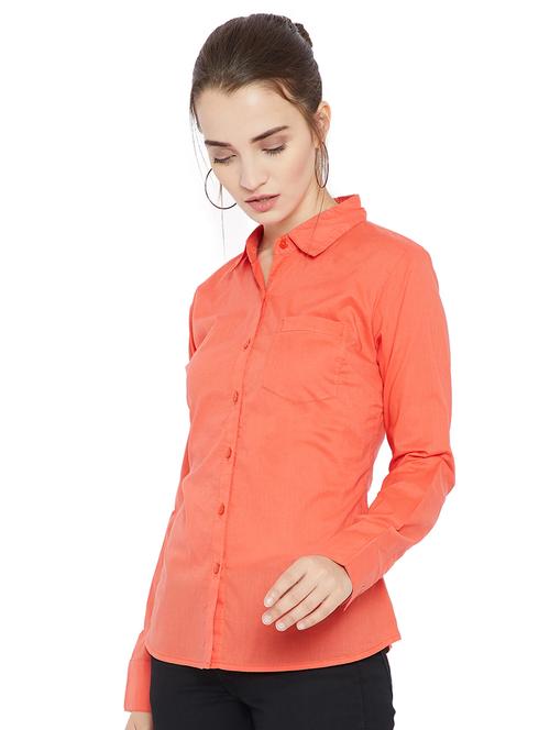 long sleeved solid shirt - 16410002 - Standard Image - 1