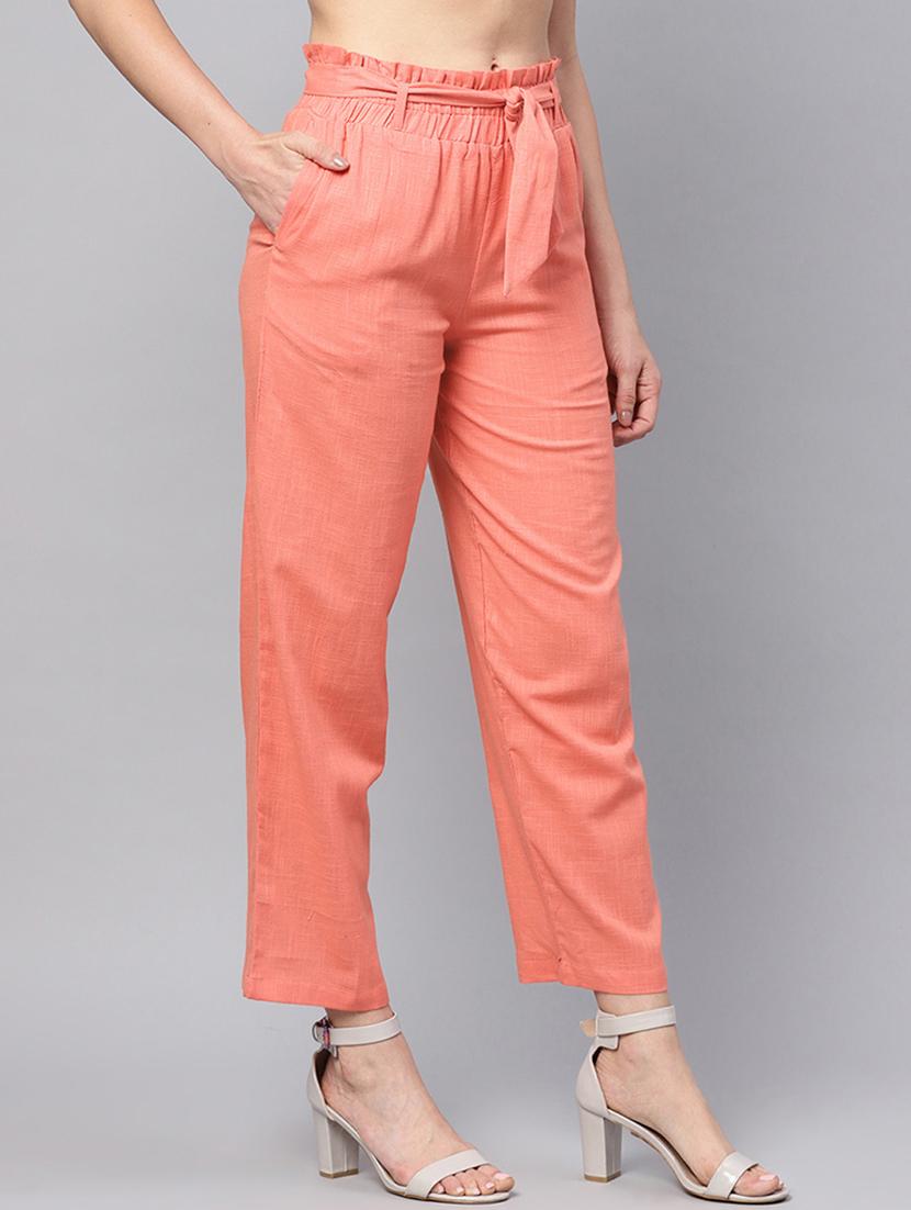tie up waist pleated trouser - 16417899 - Zoom Image - 3