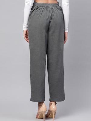 tie up waist pleated trouser - 16417900 - Standard Image - 3