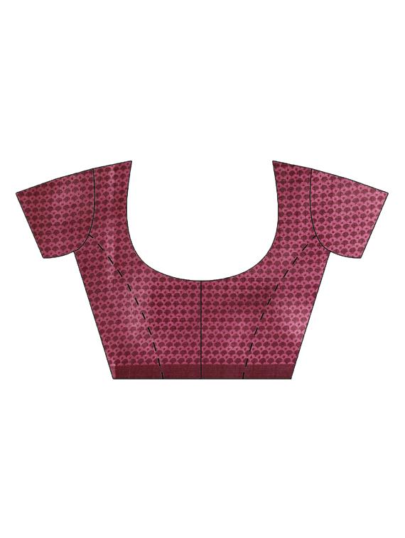 conversational printed saree with blouse - 16420257 - Zoom Image - 3