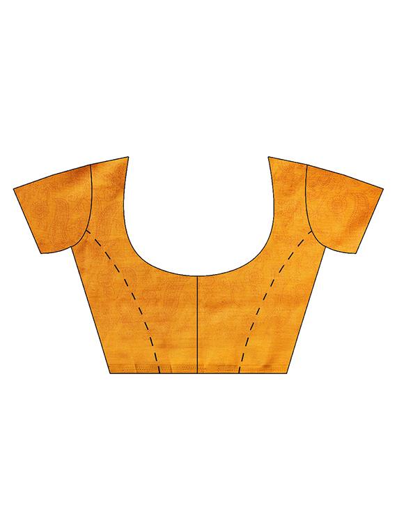 conversational half & half saree with blouse - 16420273 - Zoom Image - 3