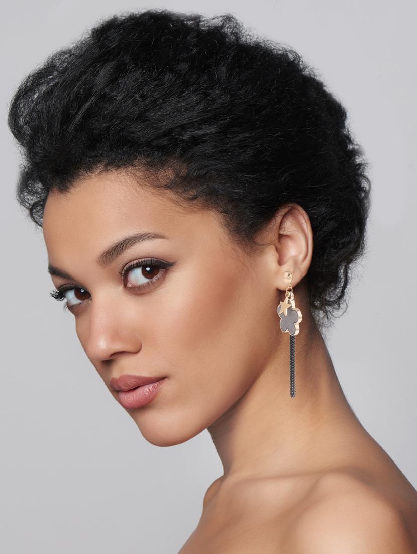 grey drop earring - 16420532 - Zoom Image - 3