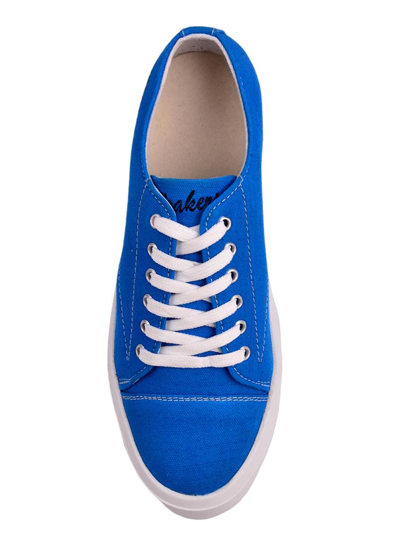 woakers blue canvas sneakers - 16421800 - Zoom Image - 3