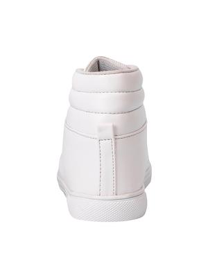 white lace-up sneakers - 16423479 - Standard Image - 3