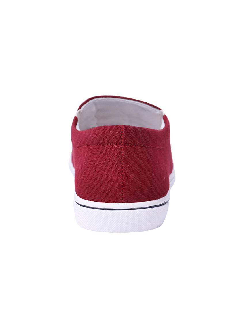 footprint maroon canvas slipons - 16424300 - Zoom Image - 3