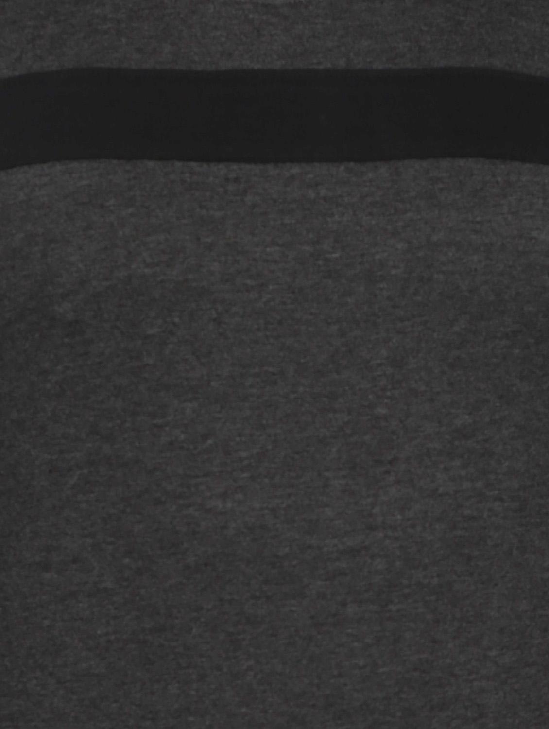 grey color block t-shirt - 16425097 - Zoom Image - 3